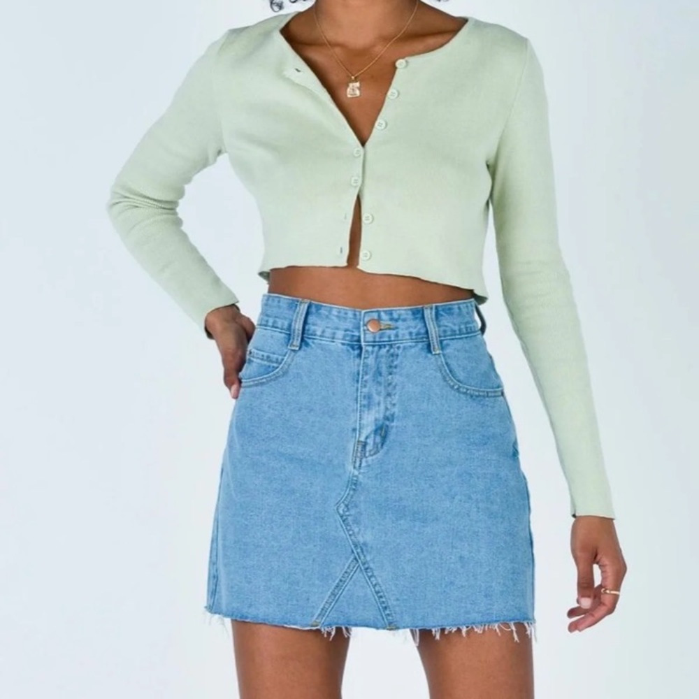 PRINCESS POLLY | hallie denim skirt